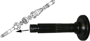 Rear Stub Axle - T2 71-79