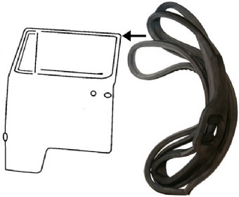 Door Seal Bus 68-79 LH GRM