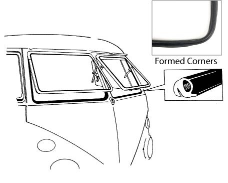 Safari Window Seals Body-Frame