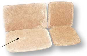 Hair Seat Pad (211881370A-WW)