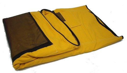 Pop Top Canvas Bus 74-79 Yellow 3 Window Acrylic