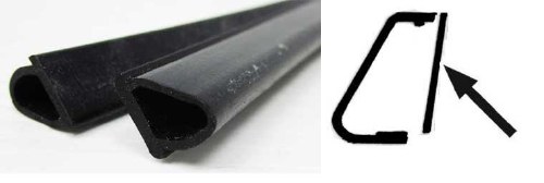 Vent Wing Post Seal T1 65-77 &amp; T2 68-79