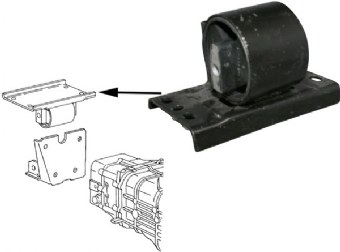 Trans Mount - Vanagon 80-91