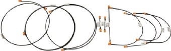 Brake Line Kit Van 85-87 2WD