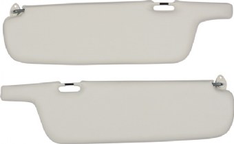 Sunvisors Van 80-91 White