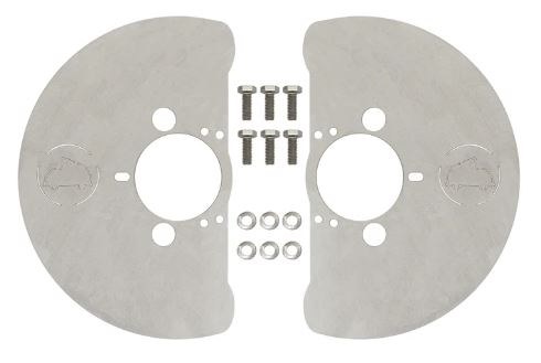 Front Vanagon Stainless Dust Shields 2WD