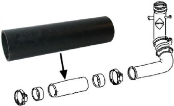 Fuel Filler Neck Hose T1/Ghia
