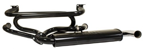 Exhaust System T1 13-1600cc Quiet Pack Premium Single