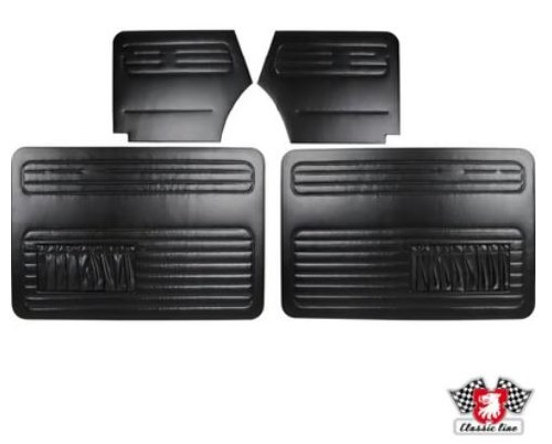 Vert 67-72 Door Panels BLK