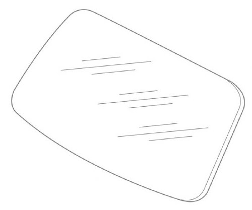 Windshield Porsche 911/912 CLEAR