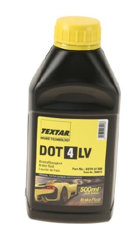 Textar Brake Fluid DOT4 500ml Low Viscosity