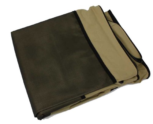 Pop Top Canvas Bus 68-73 Tan 3 Window Cotton