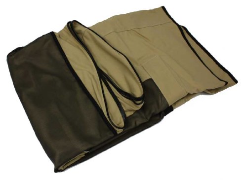 Pop Top Canvas Bus 74-79 Tan 3 Window Acrylic