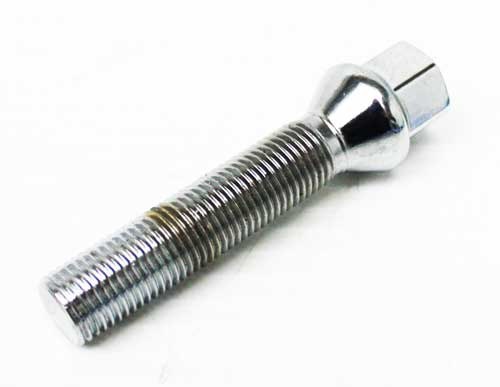 Cone 14 x 1.5 x 60mm Lug Bolt Chrome