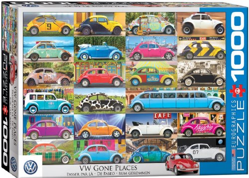VW Gone Places Puzzle