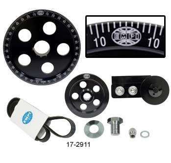 Serpentine Pulley System Black