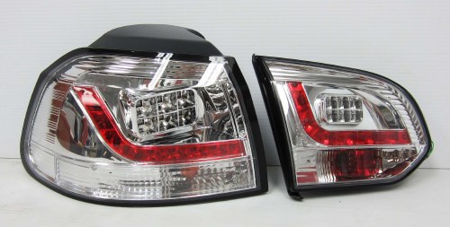 MK6 Golf LED Devil Tails Chrm