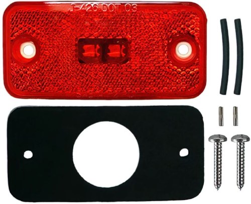 LED Rear Side Marker Lens