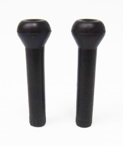 Door Lock Knobs Black Pair