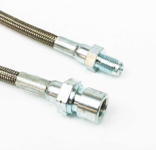 SS Brake Hose. M/F. 380mm.