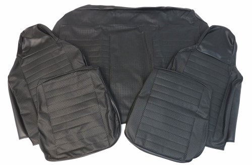 Upholstery T1 CONVERTIBLE 74-76 Black Basketweave