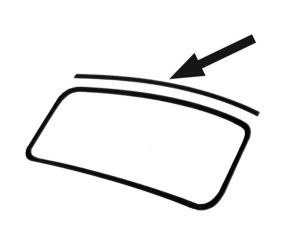 Seal : Upper Front Window Top 68-72
