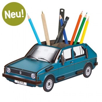 Pencil Holder - Blue Rabbit