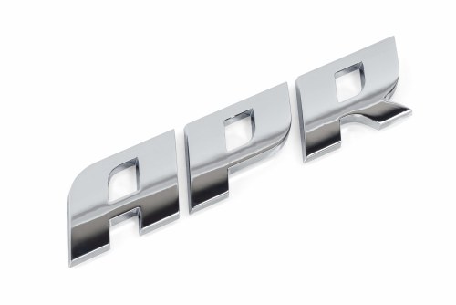 APR Badge Polished Silver