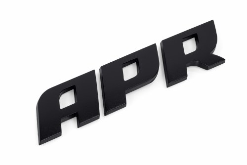 APR Badge Satin Black