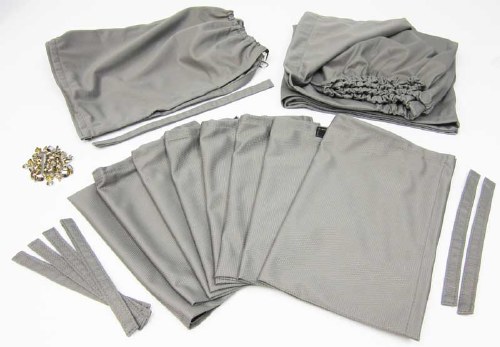 Westy Curtain Set 83-84 GREY