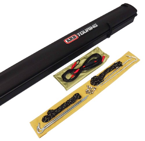 ARB Awning Touring BLACK Aluminum With Light (ARB814412A)