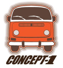 Vibe Decal - Bay Window Bus