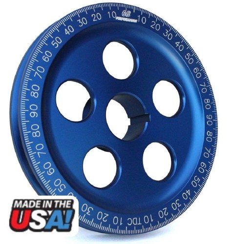 Crank Pulley CB Santana Blue