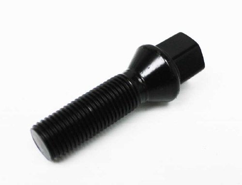 Cone 14 x 1.5 x 39mm Lug Bolt Black