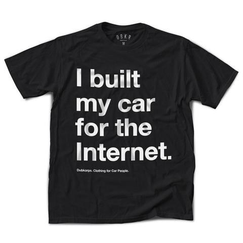 TEE I Built This Car XLarge