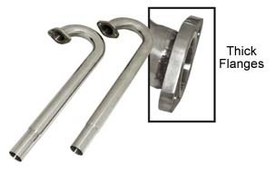 J-Tubes Stainless Steel Pair