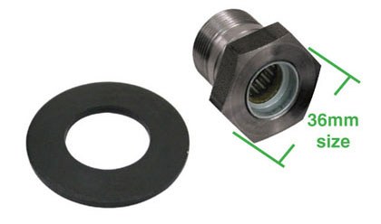 Gland Nut 36mm &amp; Washer