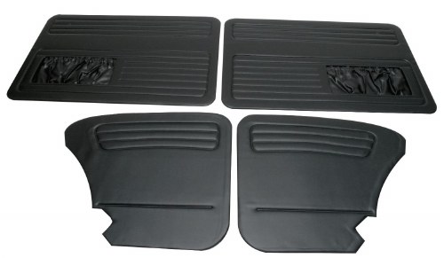 65-77 T1 BLK Door Panels