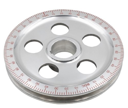 Crank Pulley EMPI Red Numbers