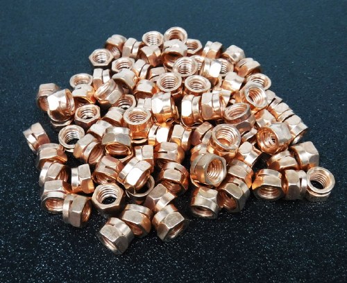 Exhaust Nut Copper 100