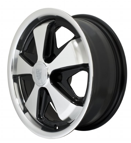 Alloy 911 Wheel 5/112 Blk/Slv (EP00-9728-0)