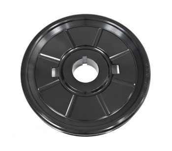 Crank Pulley Billet Black