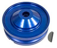 Alt/Gen Pulley Billet BLUE