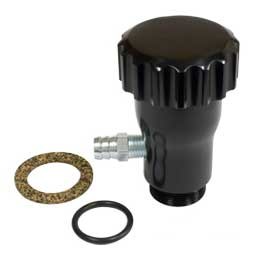 Oil Filler Smooth Flow Black Anodized