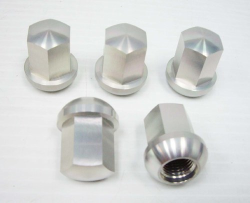 Alum Alloy Lug Nuts Raw