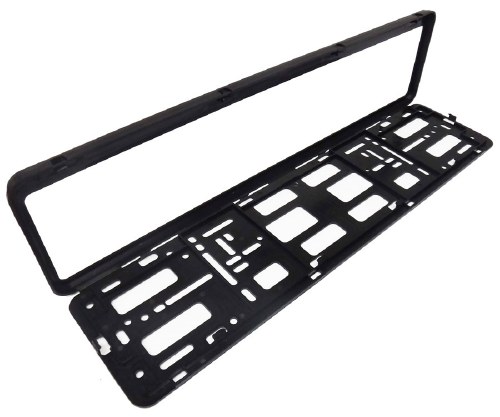 Euro Plate Holder - Black
