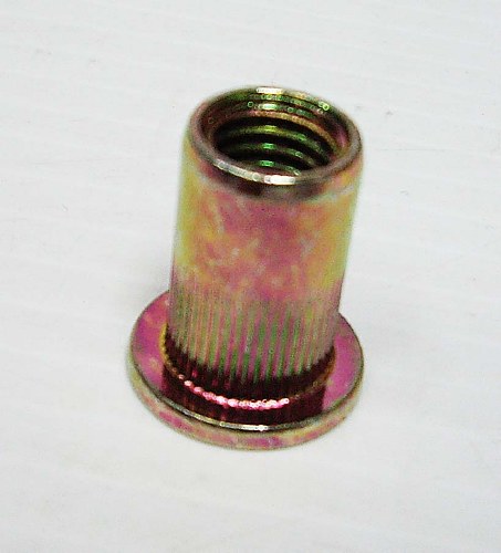 Nut For Skid Plates - Gold/Gry