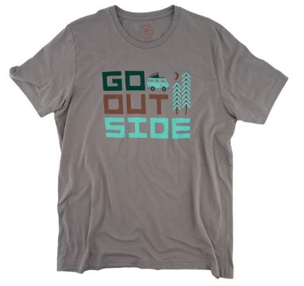 T-Shirt Go Outside LARGE