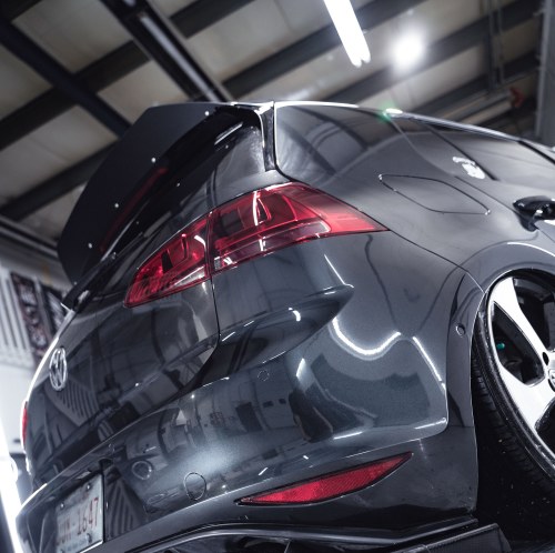 MK7 7.5 R GTI Rear Spoiler Ext