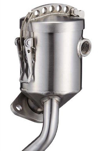 V.S. Inox Upright Breather 1 Port W/Tube